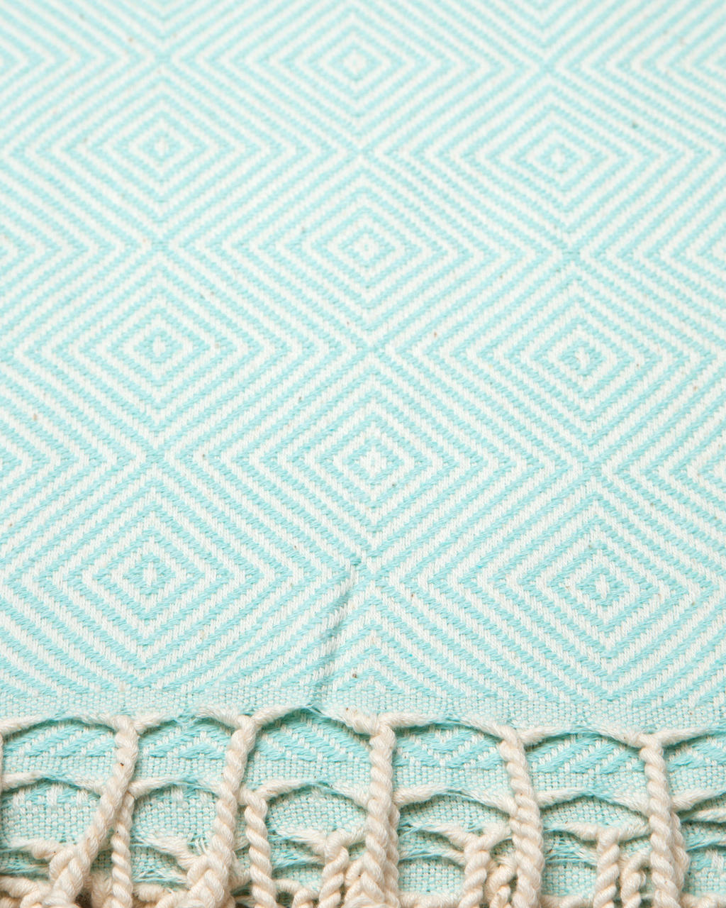 CRYSTAL Beach Towel, Turkish Hammam Towel, Spa & Sauna Towel - Mint